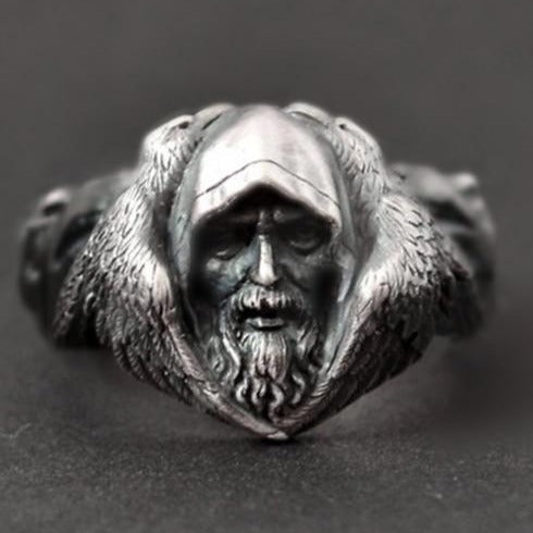 Bague Corbeaux d'Odin