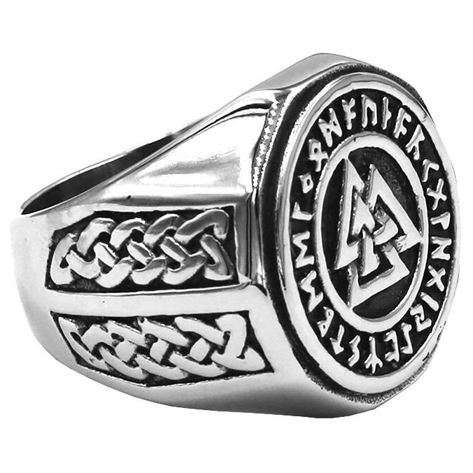 Bague Runique Homme