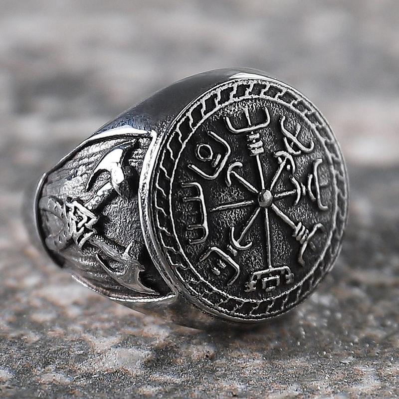 Bague Homme Viking Vegvisir
