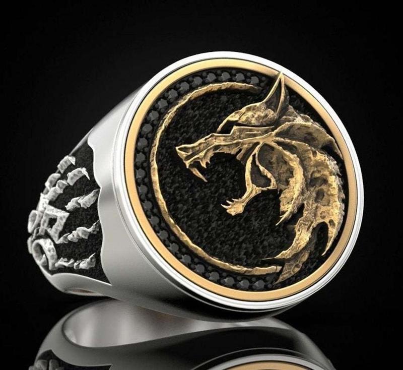 Bague Crane de Loup