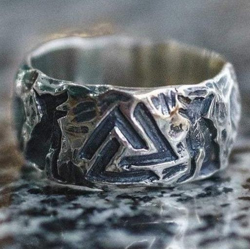 Bague Valknut Homme