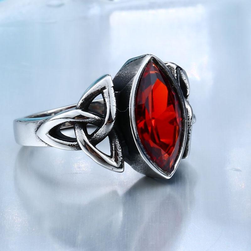 Bague Viking Rouge