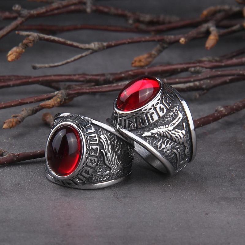 Bague Viking Gothique