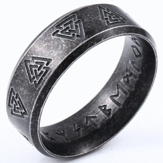 Bague Viking Valknut