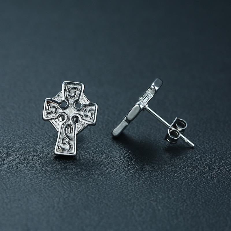 Boucle d'Oreille Style Viking Homme