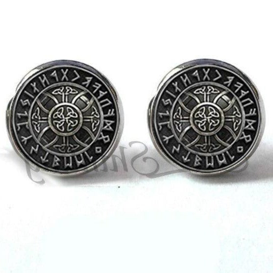 Boucle D'Oreille Homme Rune