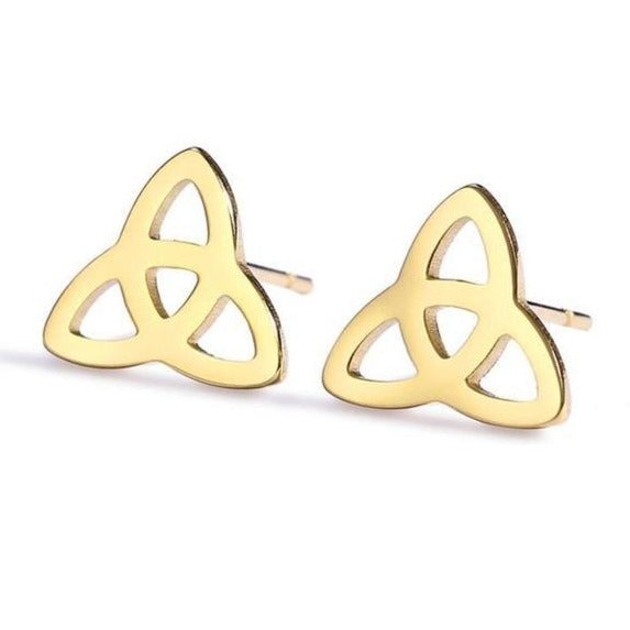 Boucle D'Oreille Triquetra