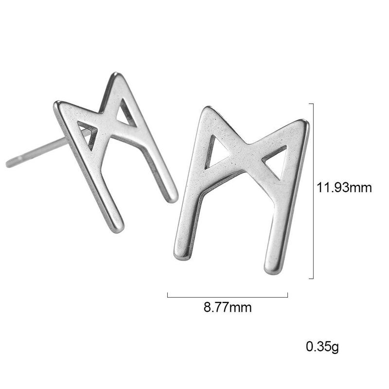 Boucle d'Oreille Rune
