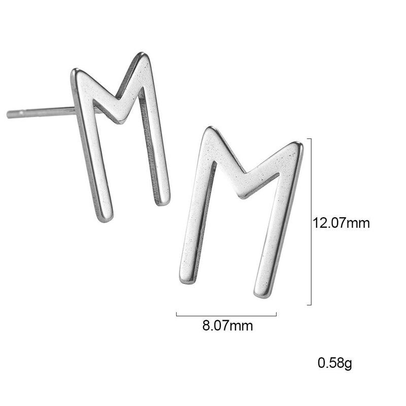Boucle d'Oreille Rune