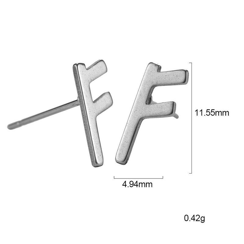 Boucle d'Oreille Rune