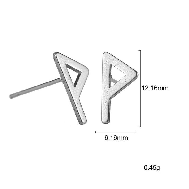 Boucle d'Oreille Rune
