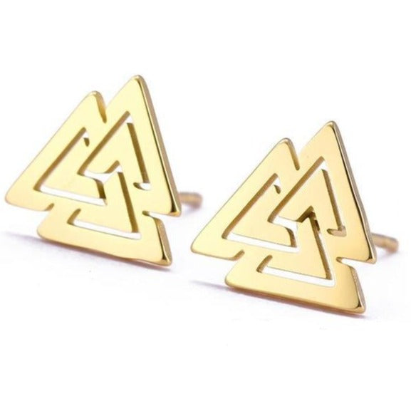 Boucle d'Oreille Valknut