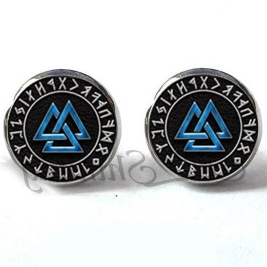 Boucle D'Oreille Viking Noir