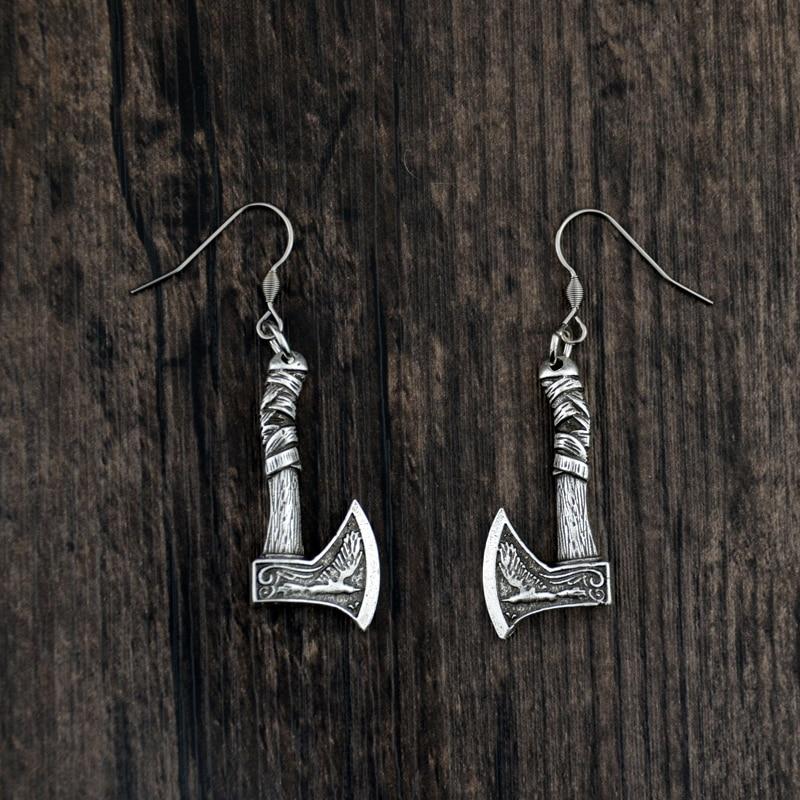 Boucle d'Oreille Symbole Viking