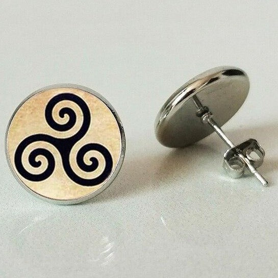 Boucle Oreille Triskel