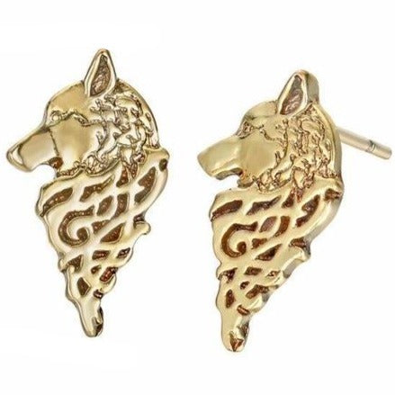Boucle Oreille Loup Celtique