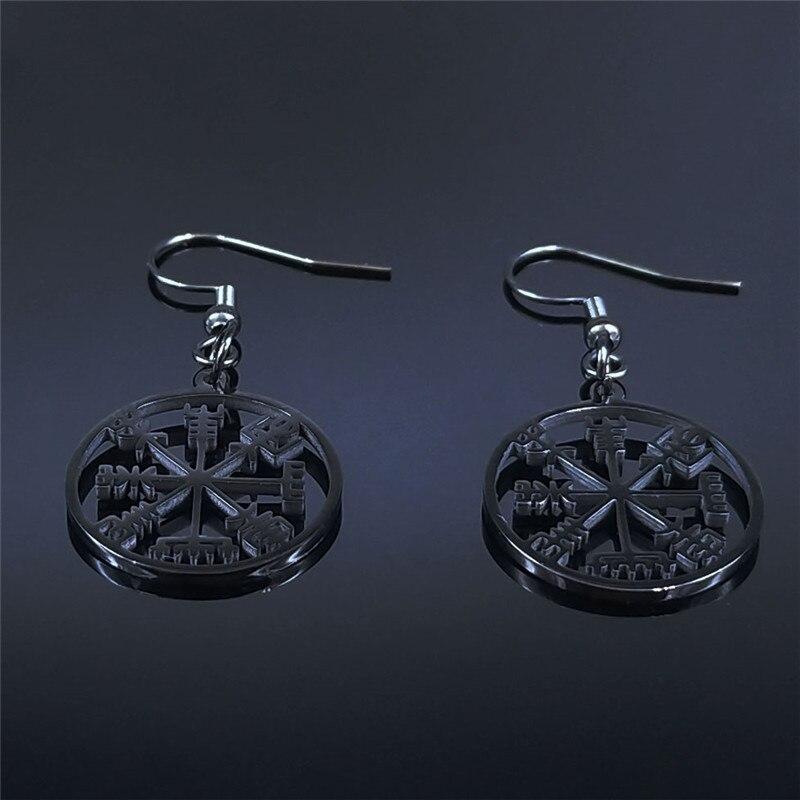Boucle Oreille Boussole Viking