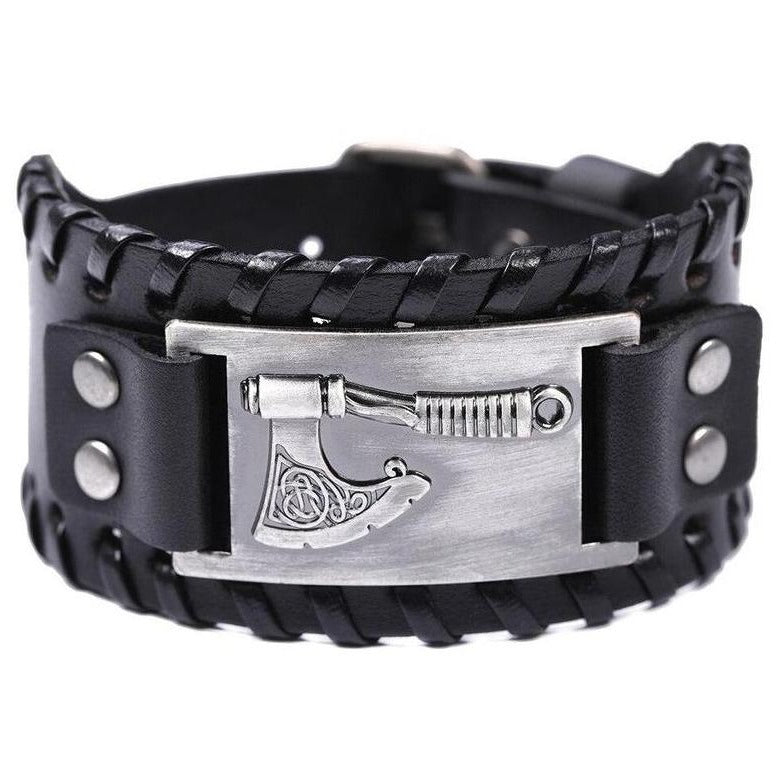 Bracelet Celtique Cuir Homme