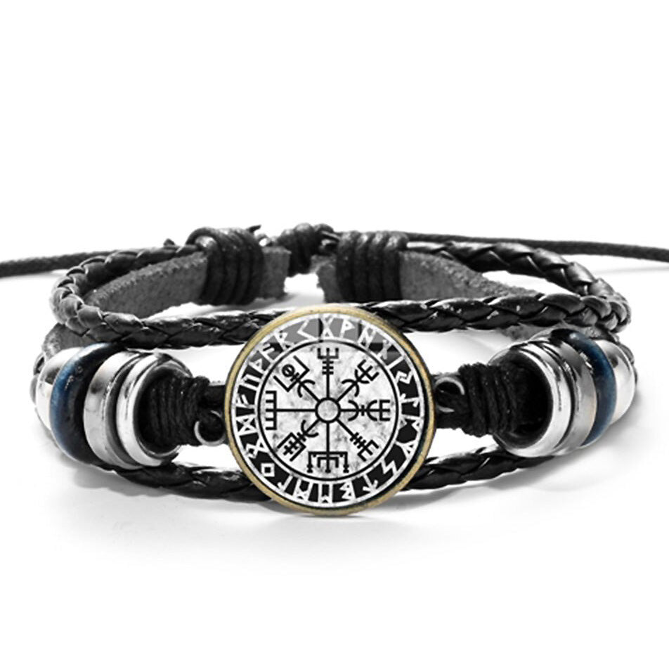 Bracelet Cuir Vegvisir