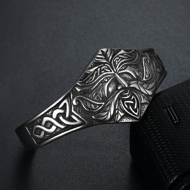 Bracelet Tête Viking