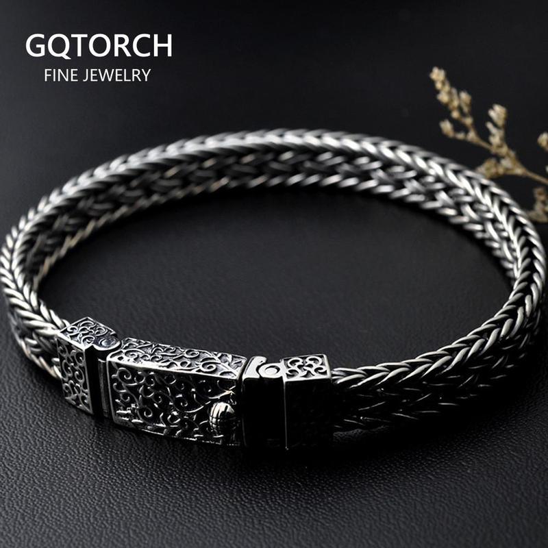 Bracelet Viking Argent Massif