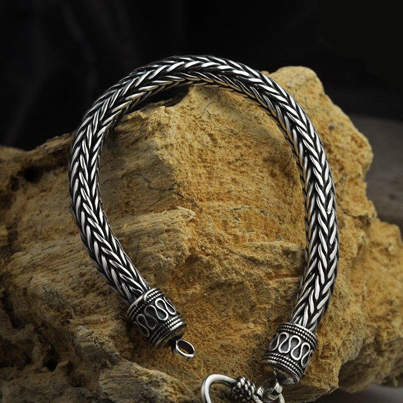 Bracelet Viking Homme Argent