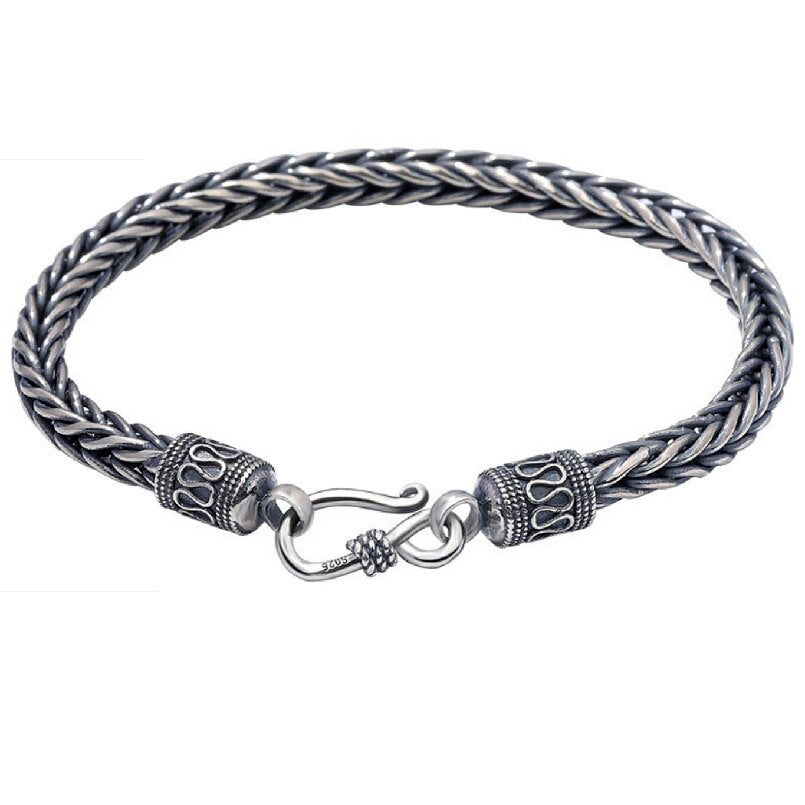 Bracelet Viking Argent Massif
