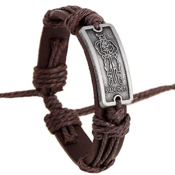 Bracelet Viking Gravure