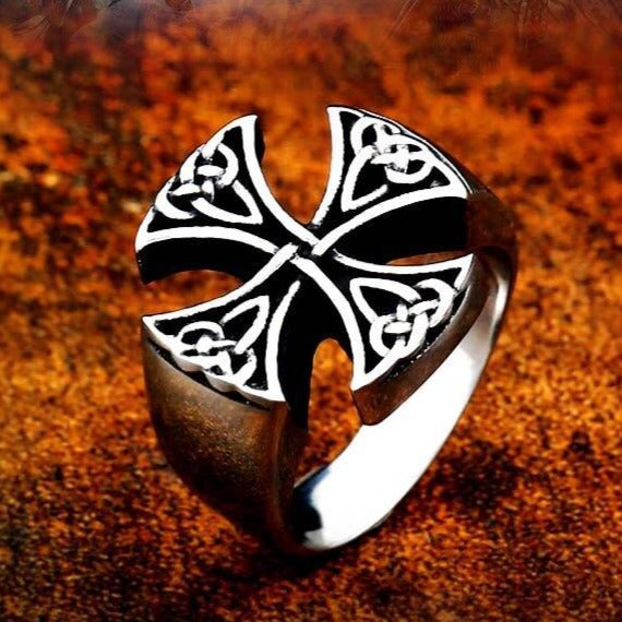 Chevalière Homme Croix Celtique