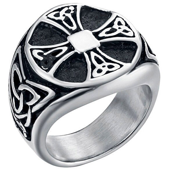 Chevalière Croix Celtique