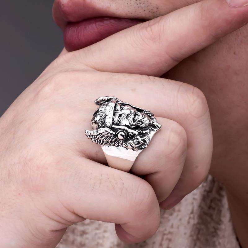 Chevalière Dieu Nordique