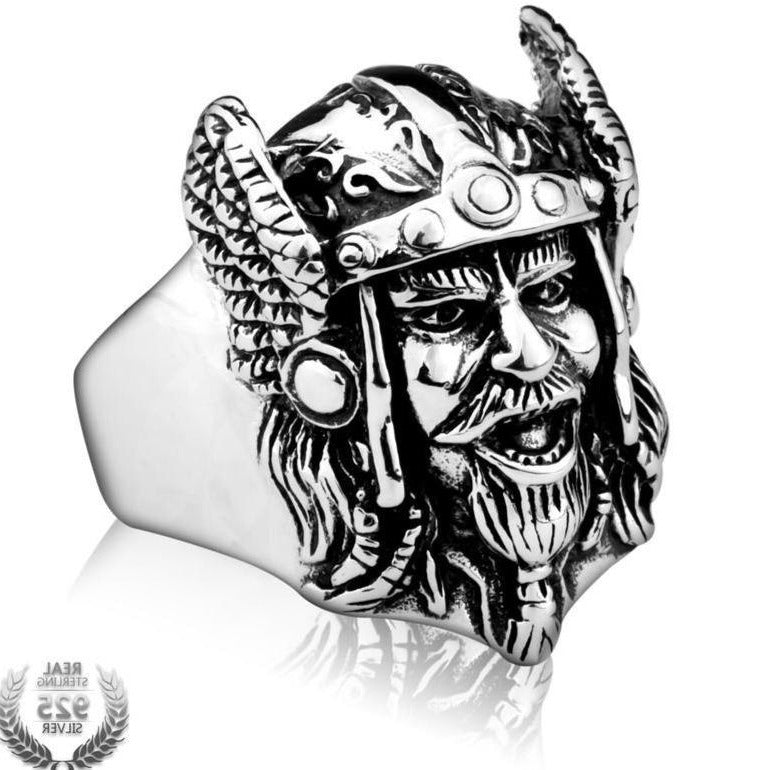 Chevalière Viking Argent