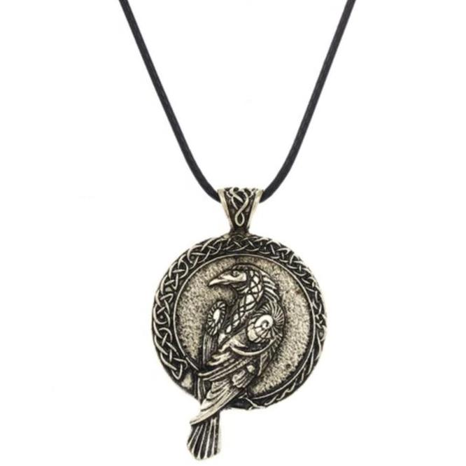 Collier Corbeau Viking