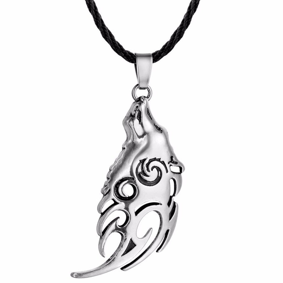 Pendentif Loup Tribal