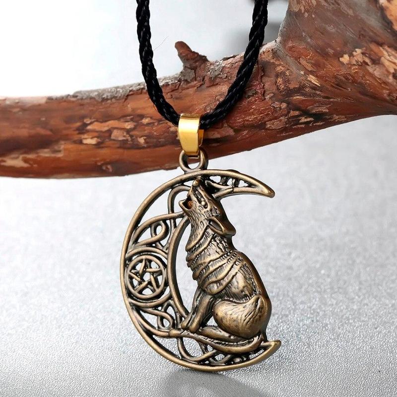 Pendentif Loup Femme