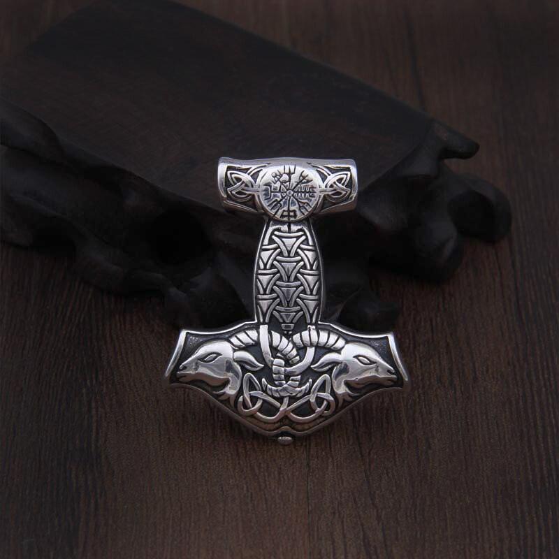 Pendentif Argent Homme Marteau