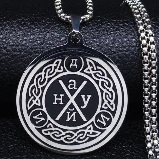 Collier Viking Acier Inoxydable