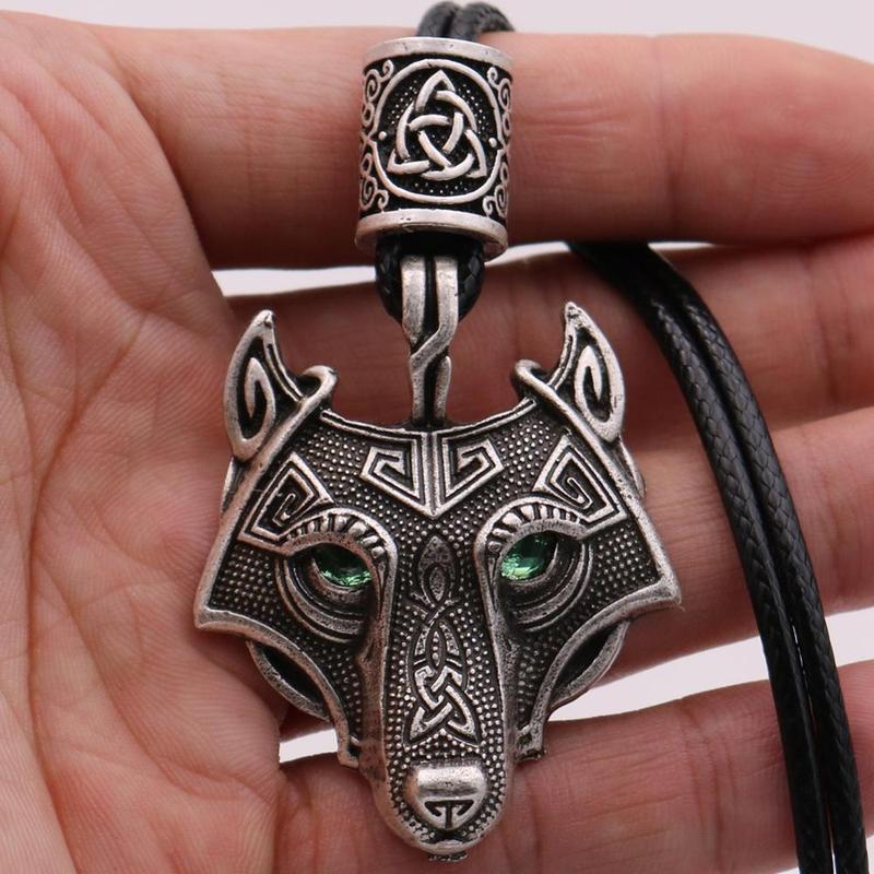 Pendentif Celte Loup