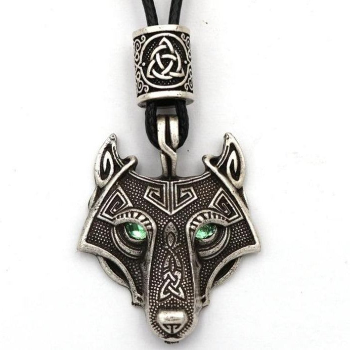 Collier Viking Loup