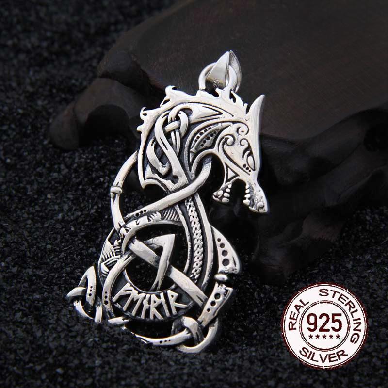 Collier Viking Argent