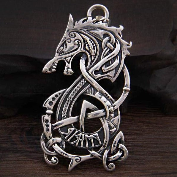 Pendentif Dragon Viking