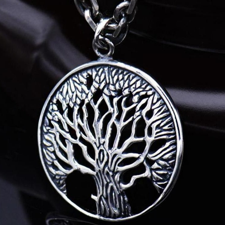 Pendentif Argent Yggdrasil