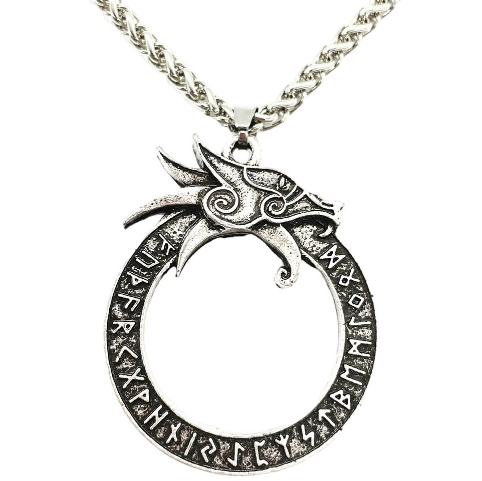 Collier Runes Ouroboros