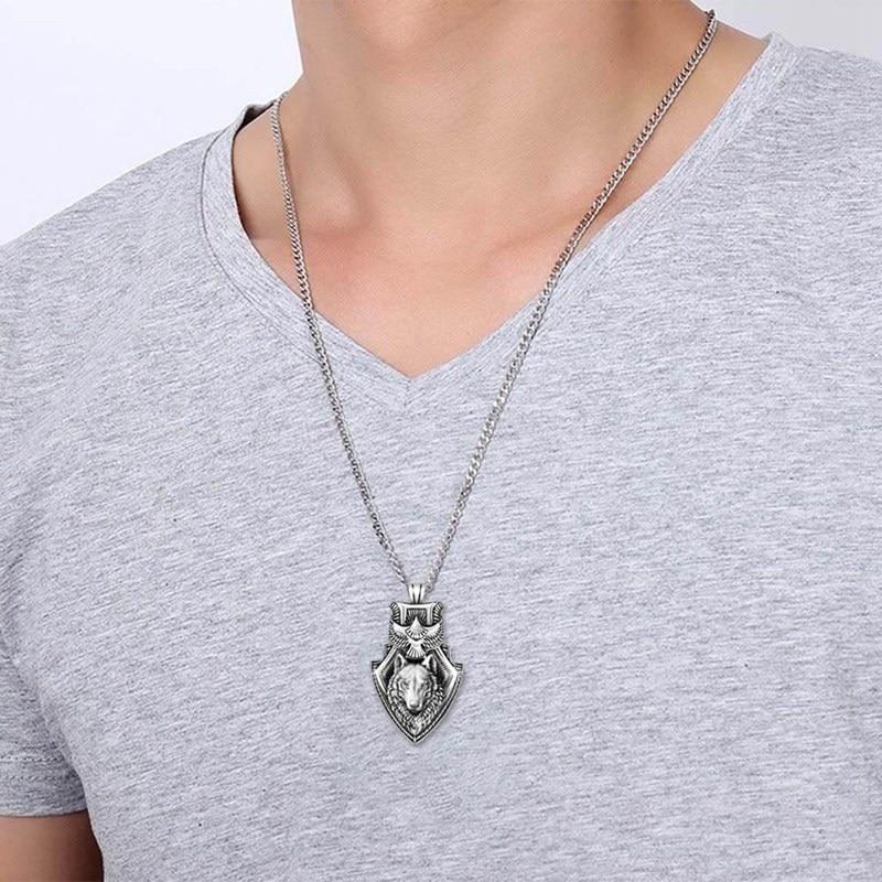 Pendentif Fenrir Homme