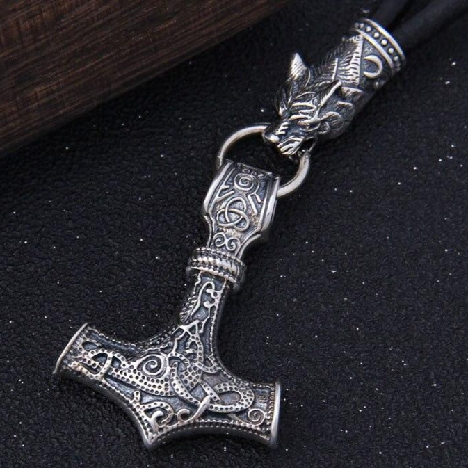 Pendentif Mjolnir Argent