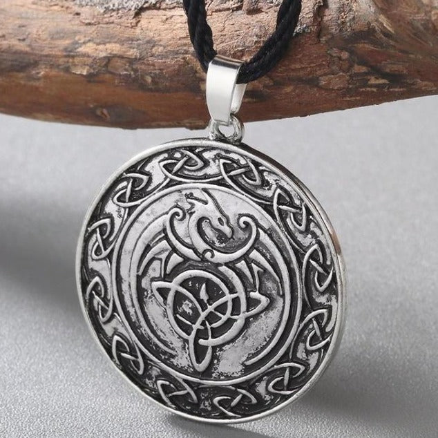 Pendentif Dragon Celtique