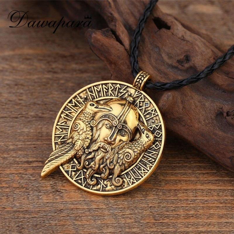 Collier Corbeau Hugin et Munin