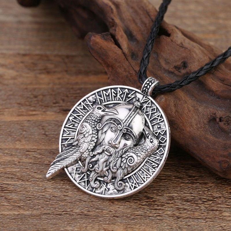 Collier Corbeaux d'Odin