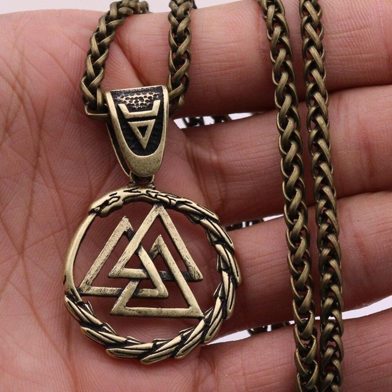 Collier Valknut Homme