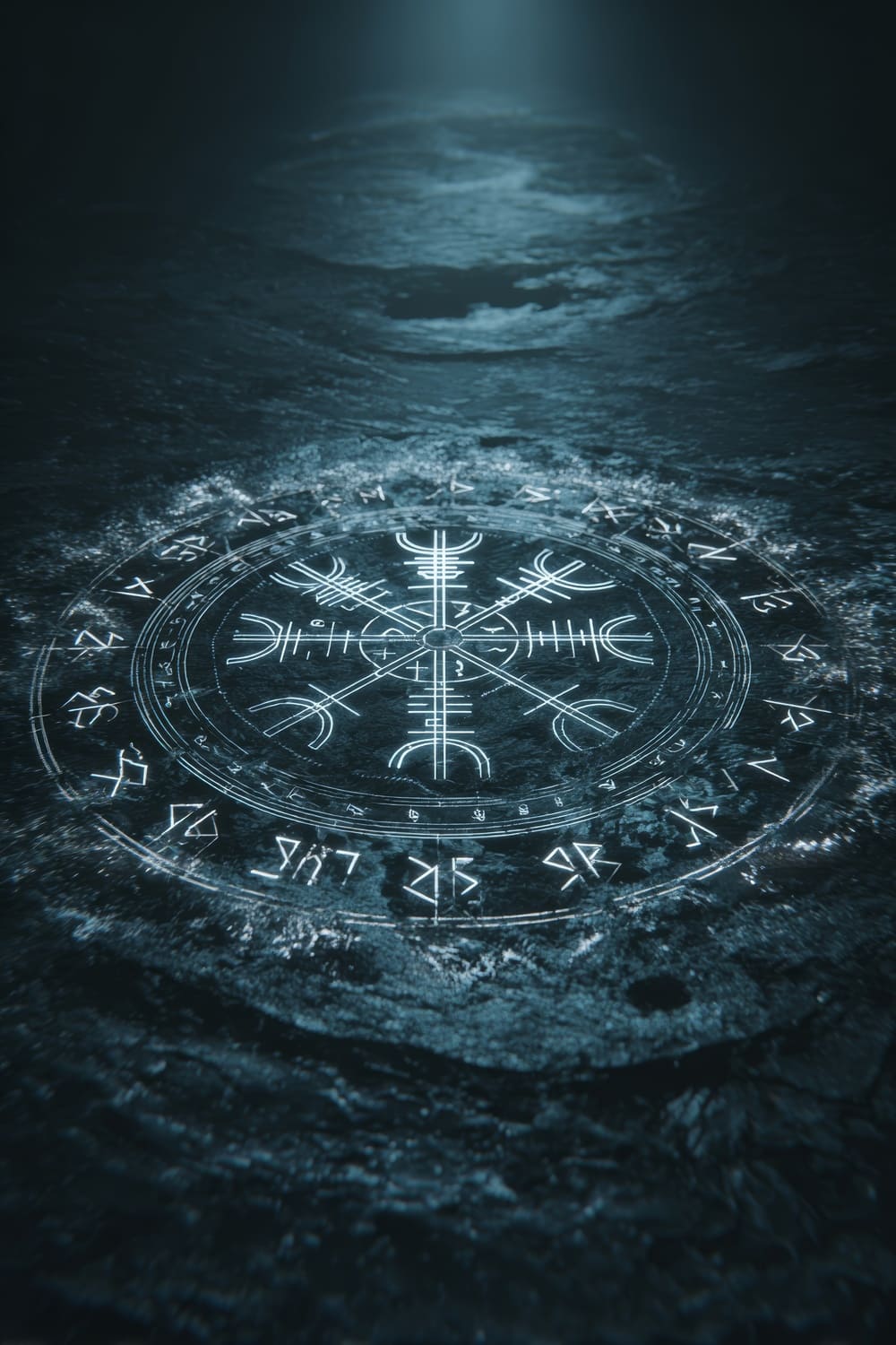 Tableau Ægishjálmur - Heaume De La Terreur